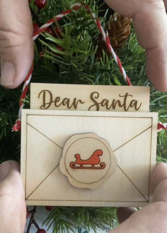 Dear Santa Warranty Ornament.